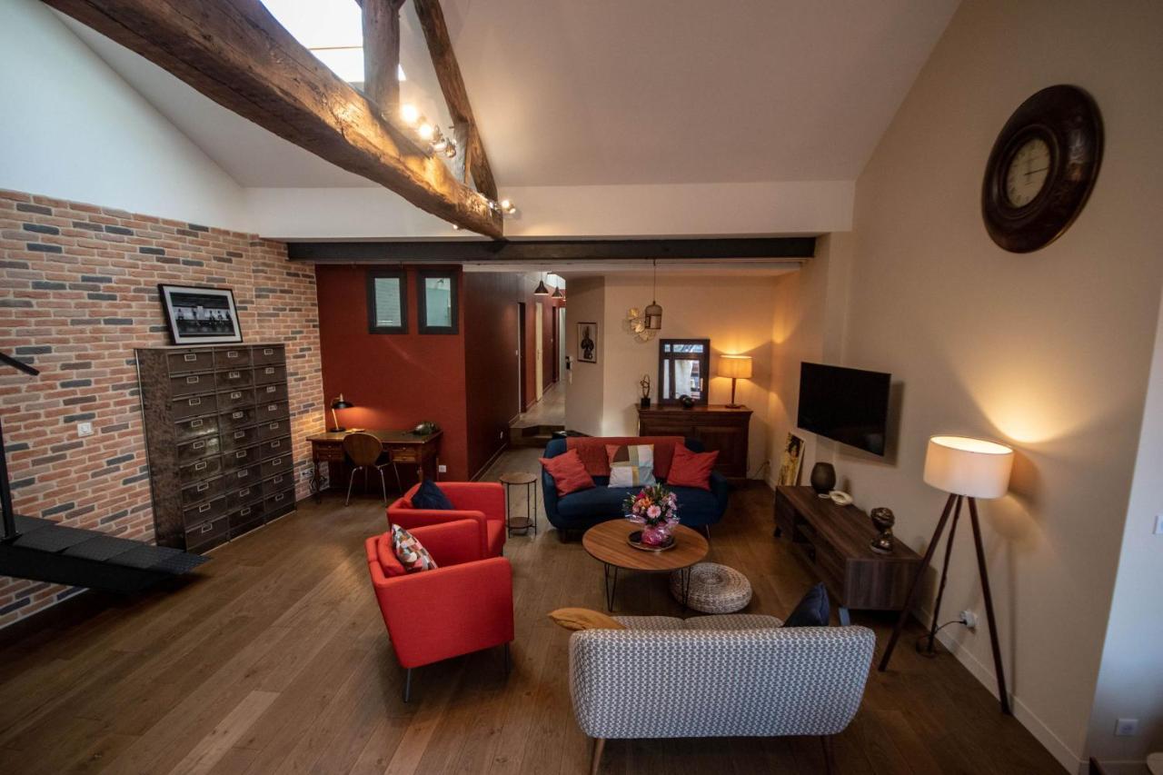 L'Atelier Chambourdin - Maison/Loft Centre Blois Eksteriør billede